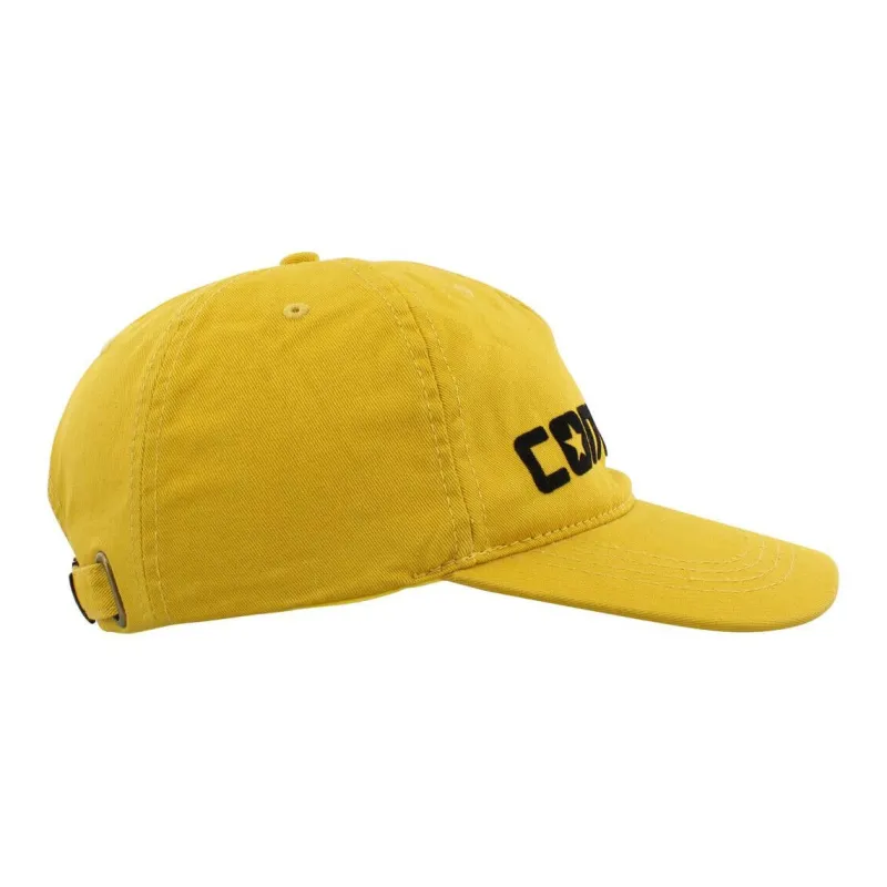 Converse Synthetic Fiber, Fabric Baseball Caps Unisex Yellow-2