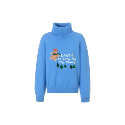 BETWEENAND Knitwear Women's Sky Blue