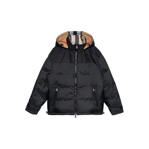 Burberry Reversible Exaggerated Check Nylon Puffer Jacket