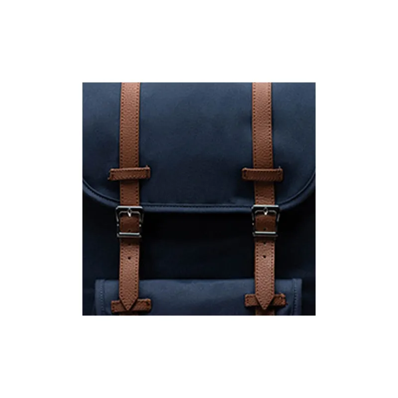 Herschel New Upgraded Eco Friendly Recycled Fabric Backpack Unisex Blue-4