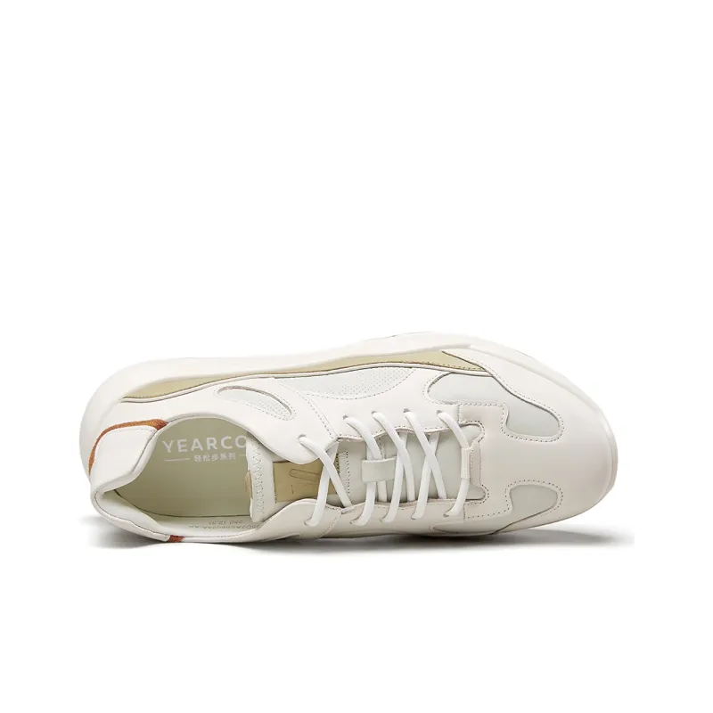 YEARCON Easy Walk Collection Men's Casual Shoes Men Low Top White/Multicolor-6