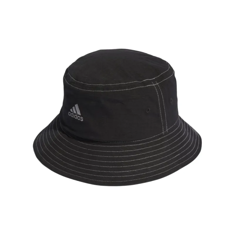 Adidas Cotton Bucket Hats Unisex Black-1