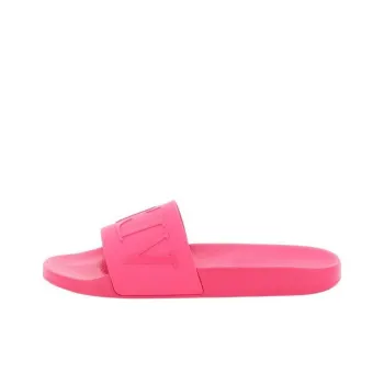 Valentino Rubber Sole Slide Slippers Women's Pink