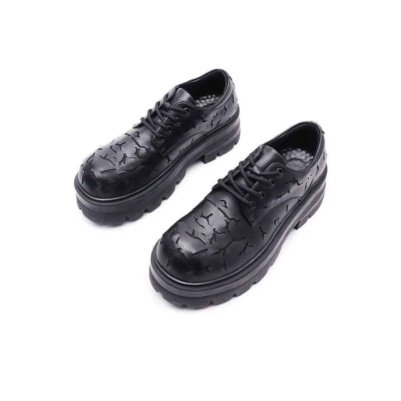 V ZERO FIVE Big Head Shoes Casual Shoes Men's Black-4
