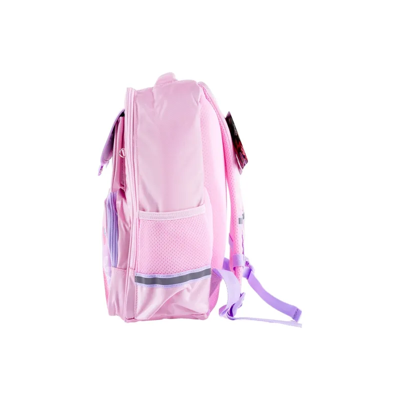 Disney Strawberry Bear Series Polyester Backpack Small Size Unisex Pink-2
