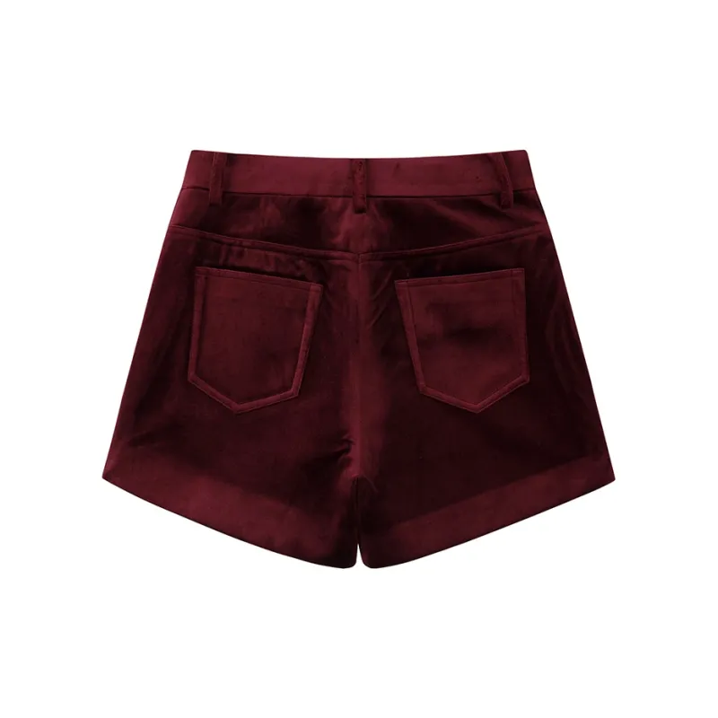 ZHOUMIAO Casual Shorts Women's-4