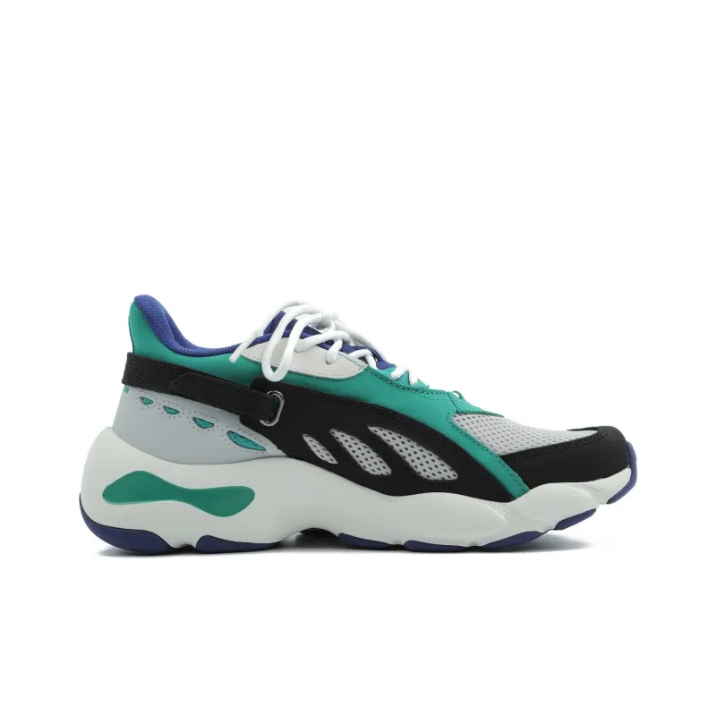 LiNing Butterfly Anti Slip And Wear Resistant Lightweight Low Top Chunky Sneakers Men's Turquoise-1