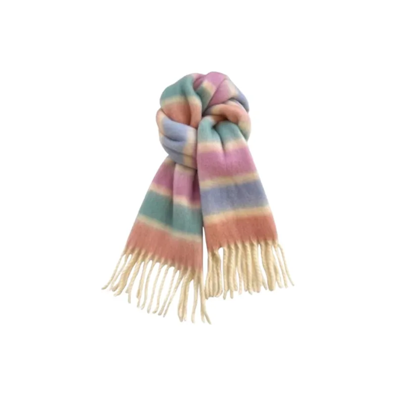 EEEENO Knit Scarves Women's-22