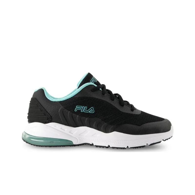 FILA Acumen Viz 2 Durable Breathable Low Top Running Shoes Women's Black Blue-1