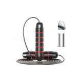 3m Extended Length Steel Wire Jump Rope (Includes 240g Full Weight)
