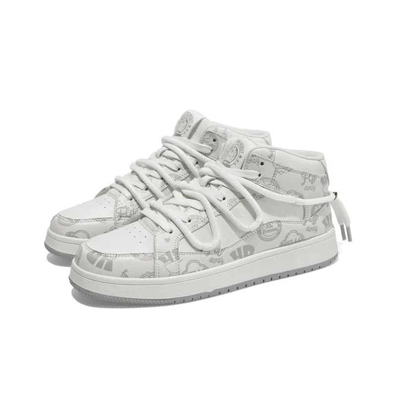 DoraemonA Box Limited Edition Puffy Shoes Low-Top Skateboard Shoes Unisex-361