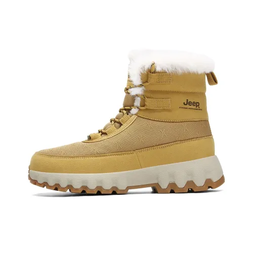 Jeep Snow Boots Unisex White