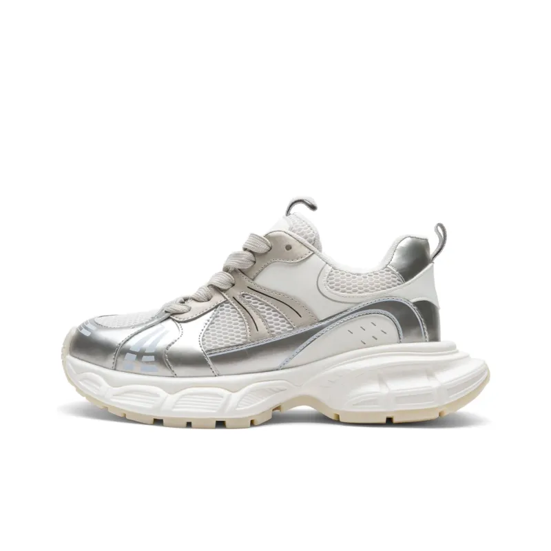 TOOMANYSHOES Vintage Party Low Top Chunky Sneakers 4cm Women's-6