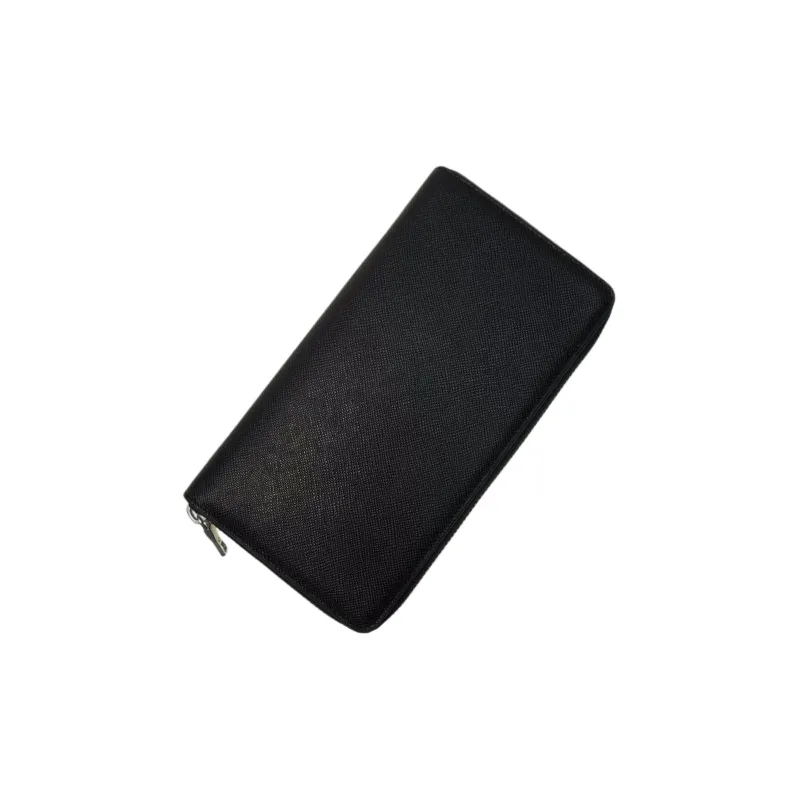 ARMANI EXCHANGEAE Genuine Leather Wallet Men's Black-1