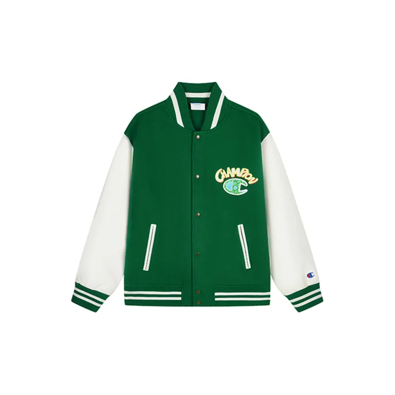 Champion SS24 Baseball Jacket US Version Unisex-8