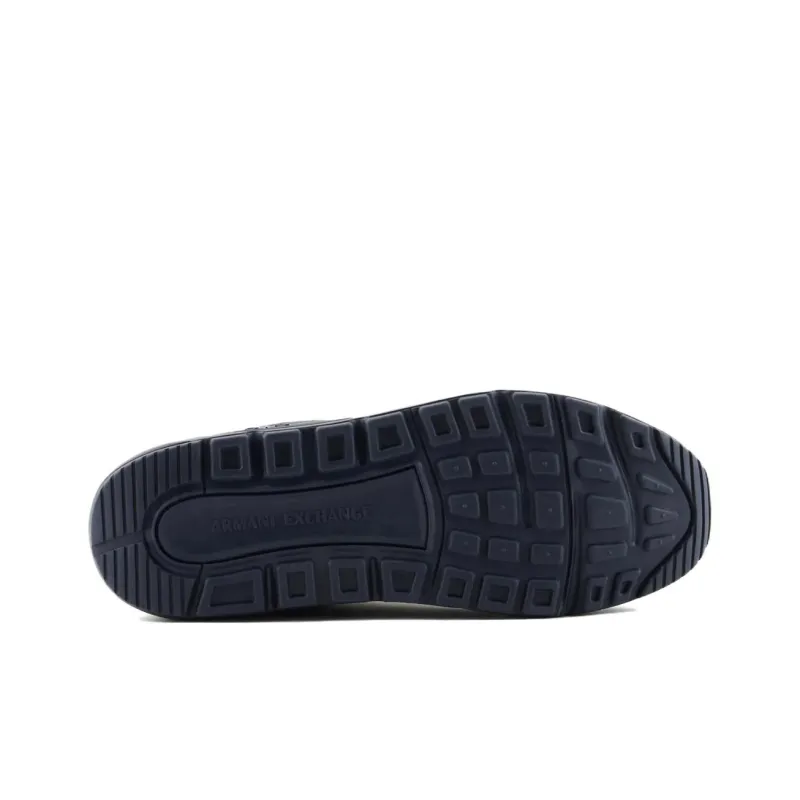 ARMANI EXCHANGE Logo-debossed Panelled Chunky Sneakers-4