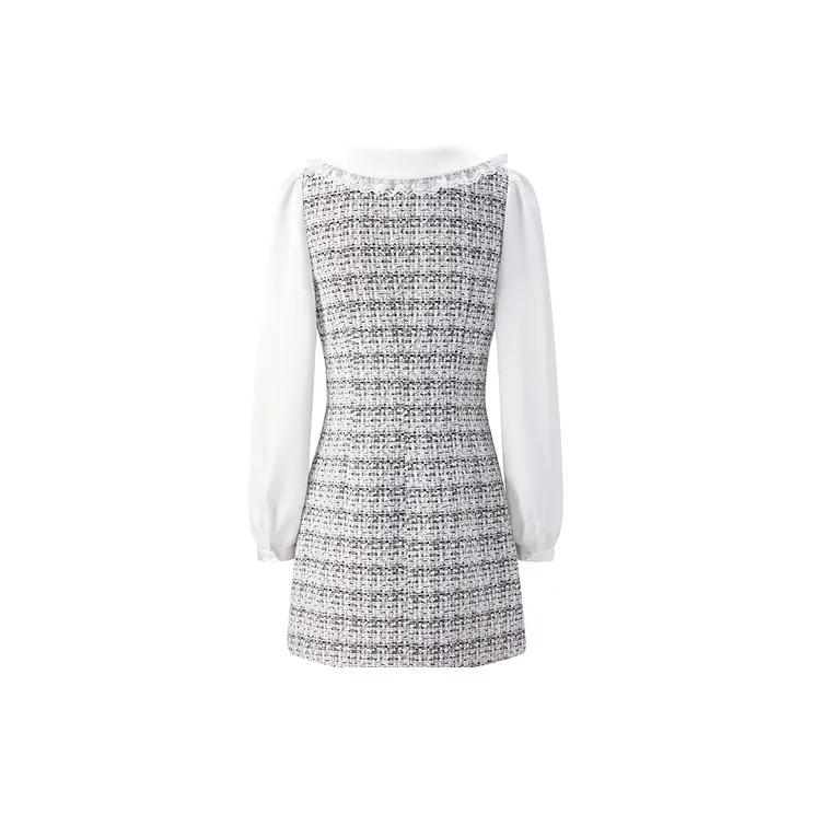 LEDIN Long Sleeved Dress Women's Black-1