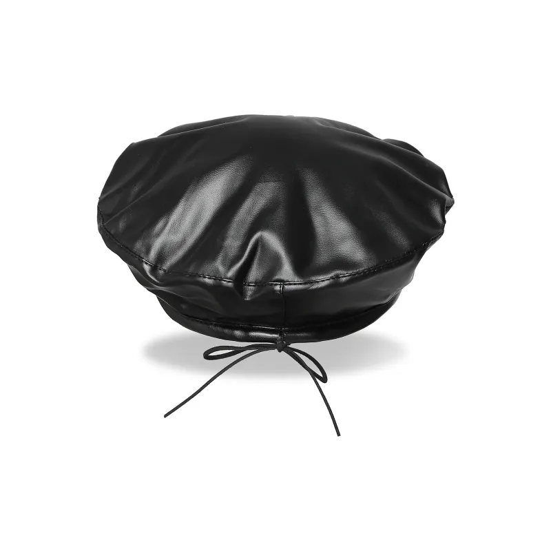 MT·MIT Artificial Leather Berets Women's-0
