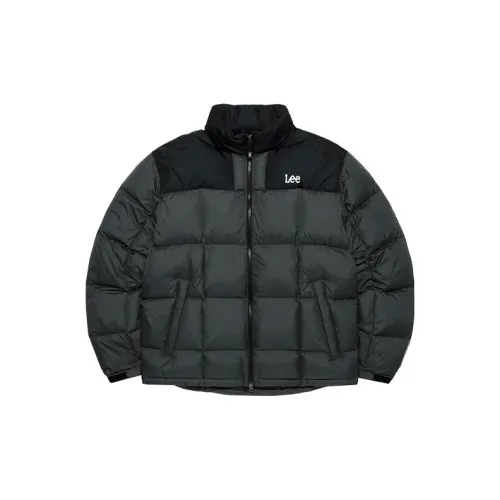 Lee Down Jackets Unisex Dark Gray