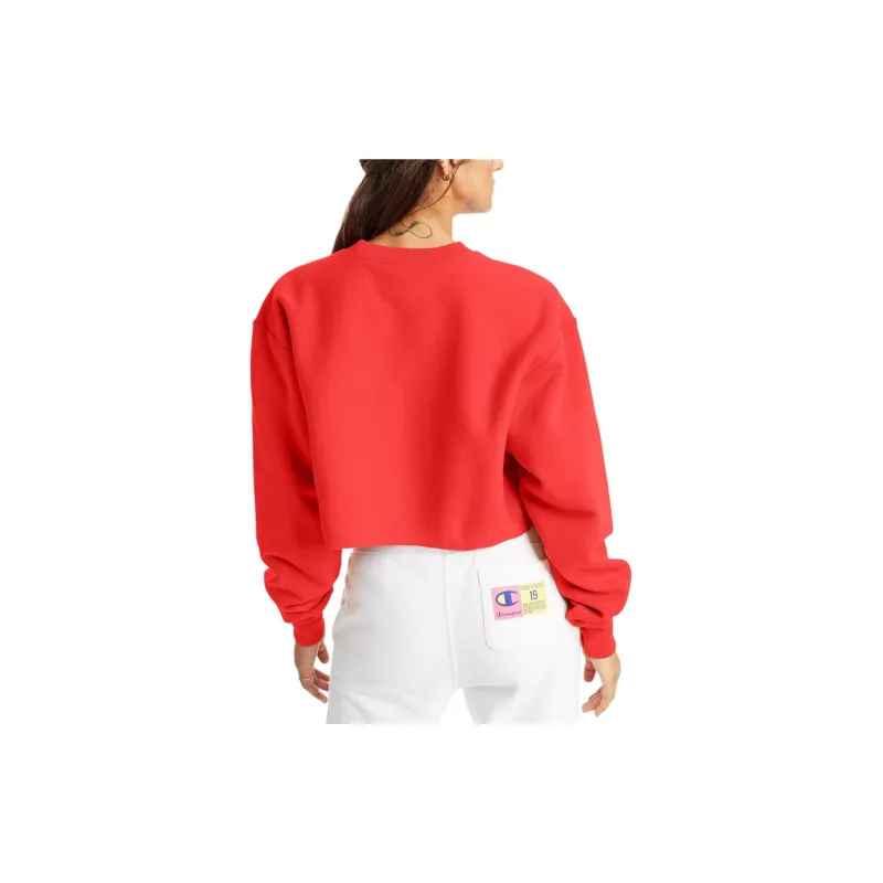 Champion Sweatshirt Women's Red-1