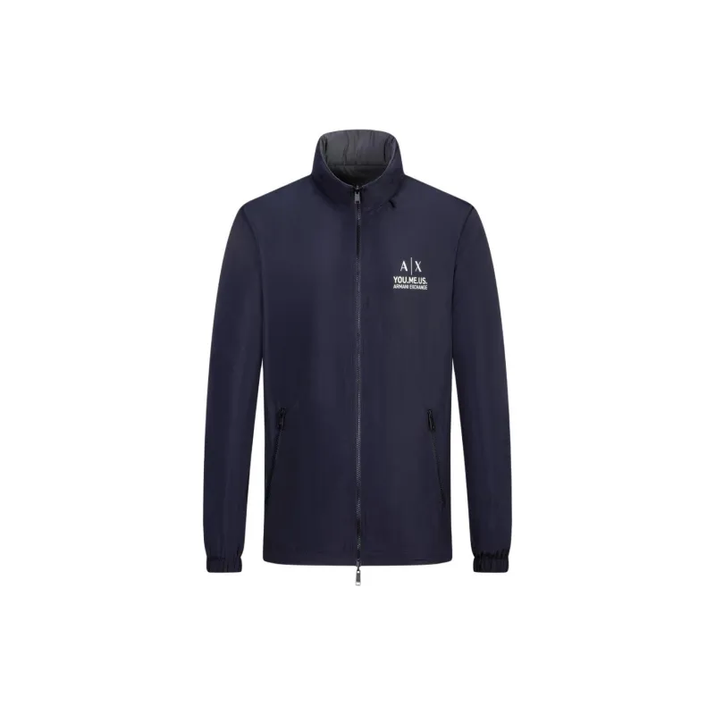 ARMANI EXCHANGE Jackets & Coats Men's Navy Blue-3