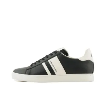 ARMANI EXCHANGEAE Low Top Skateboard Shoes Men's Black