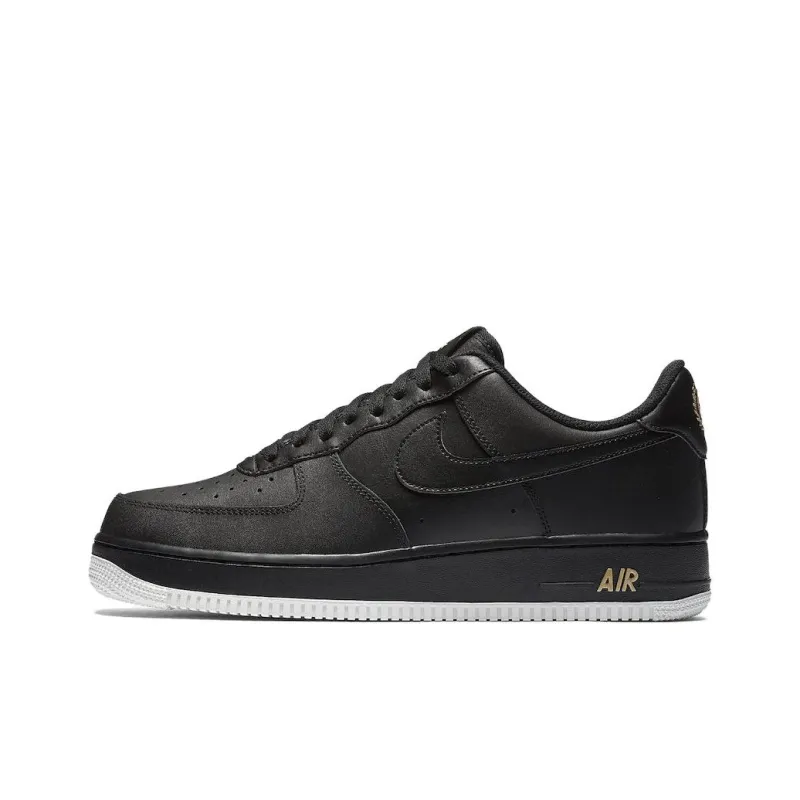 Nike Air Force 1 Low Crest Logo Black-0