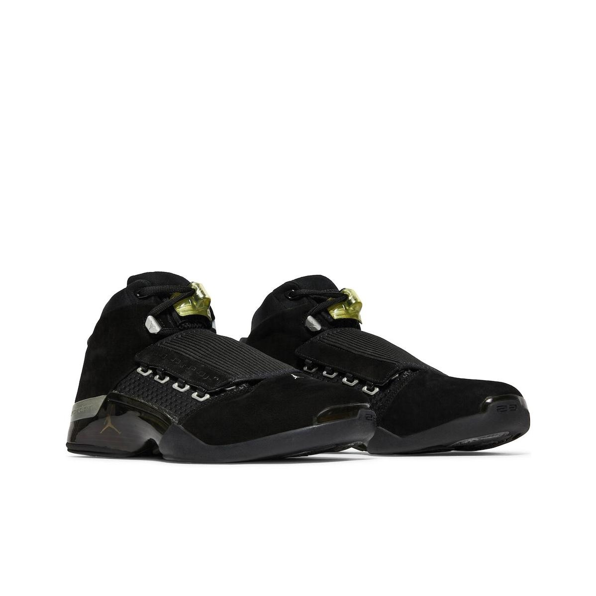 JORDAN 17 Retro Black Silver Cdp 2008 US M 13 - POIZON