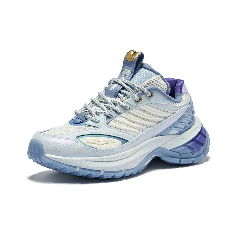 Honor Of Kings X Erke Running Shoes Men Low Top Dusty Blue-3
