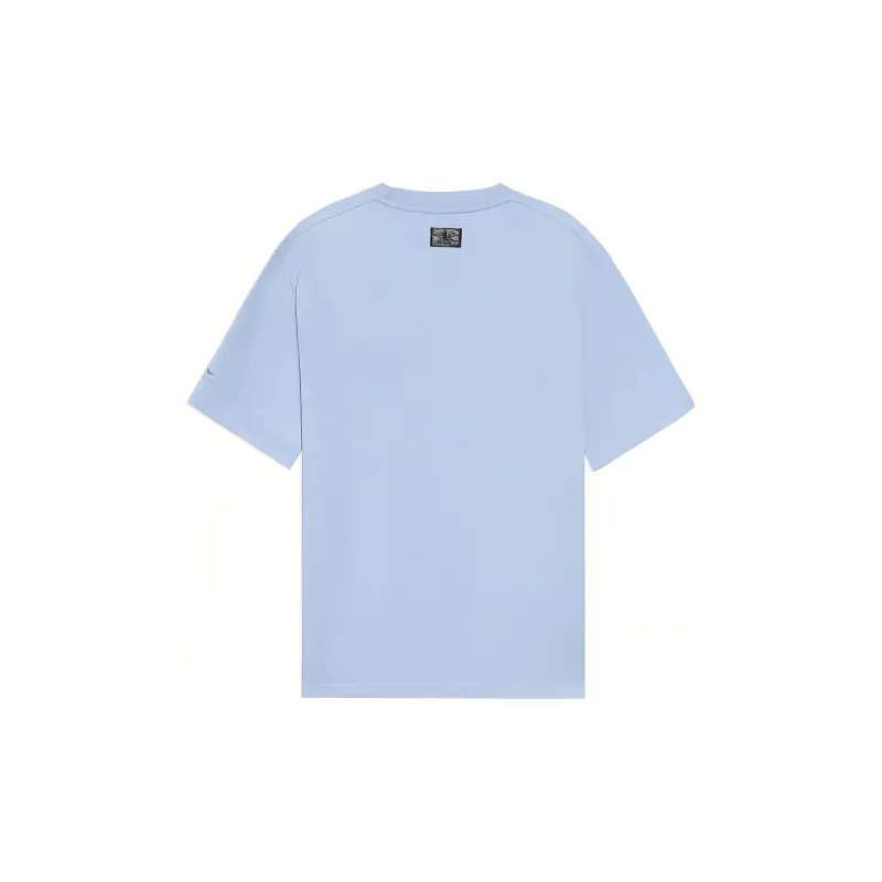 LiNing x Disney Sports Life Collection T Shirt Men's Aurora Blue-1