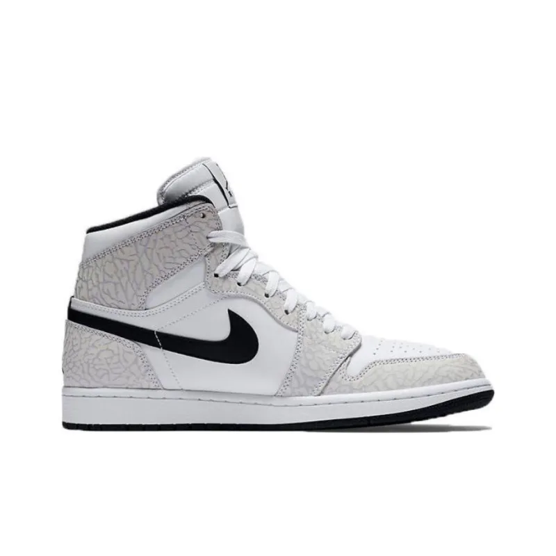 Jordan 1 Retro High Premium White Black GS-1