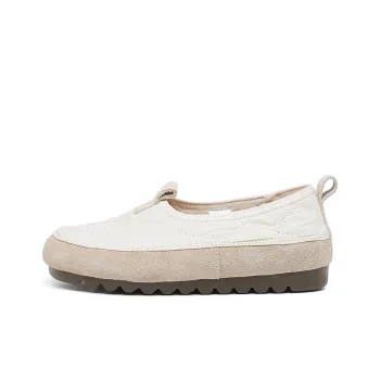 OULISASI Beanie Shoes Women's Beige