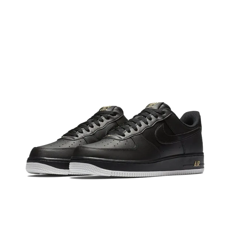 Nike Air Force 1 Low Crest Logo Black-2