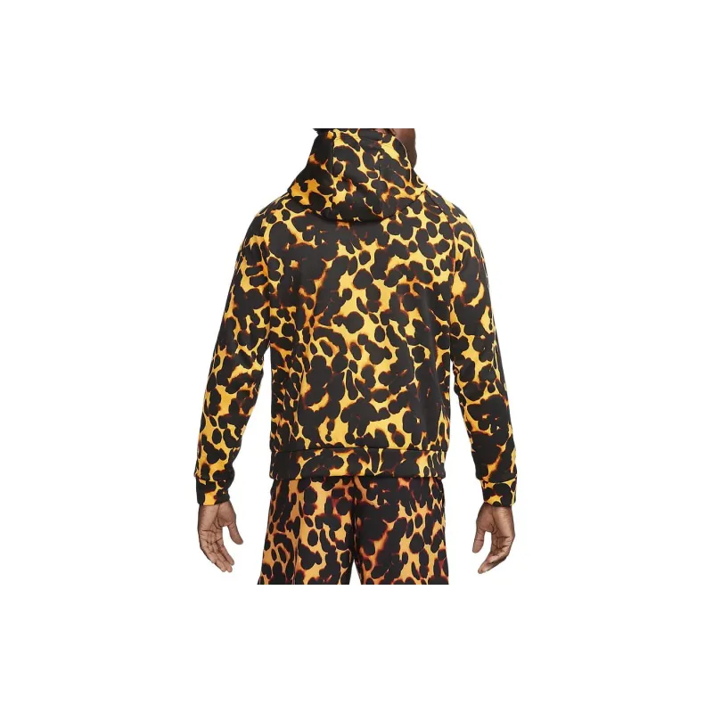 Nike Therma-Fit Hooded Fitness Pullover Sweatshirt Men's Yellow-2
