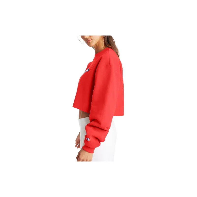 Champion Sweatshirt Women's Red-2