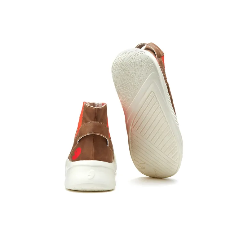 U.IN High-Top Casual Shoes Men's-9