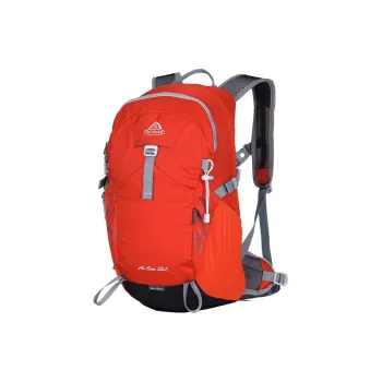 AIONE Nylon Backpack Regular Unisex Black/Red/Light Green/Jasper/Orange