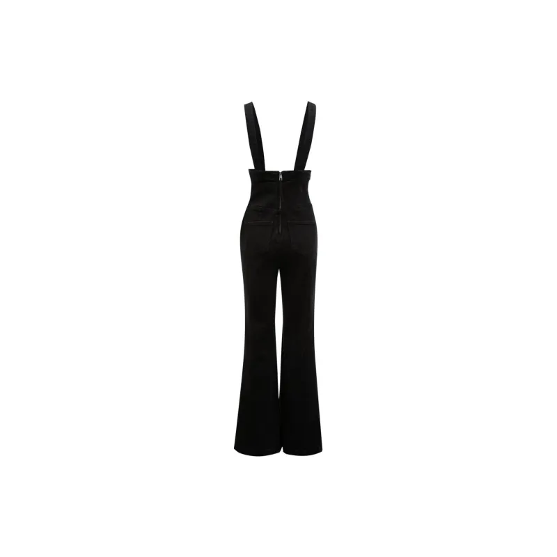 VERO MODA Jumpsuit Women's Black Denim-1