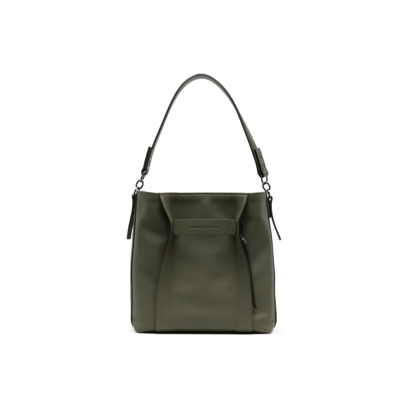 LONGCHAMP Medium 3D Leather Shouder Bag-0
