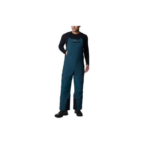 Columbia Ski Pants Men Peacock Green