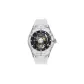 Transparent Case Black Dial White Rubber Strap-Model Car Box (Random Model Car)