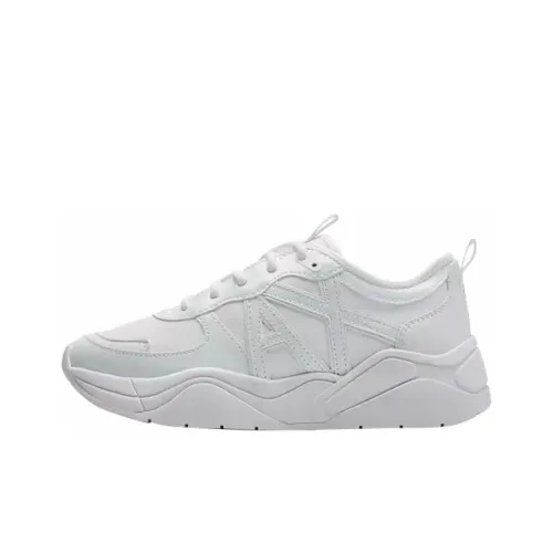 ARMANI EXCHANGE Casual Shoes Women's Low-Top White