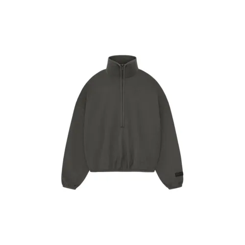 Fear of God Essentials Half-zip Cotton Sweatshirt