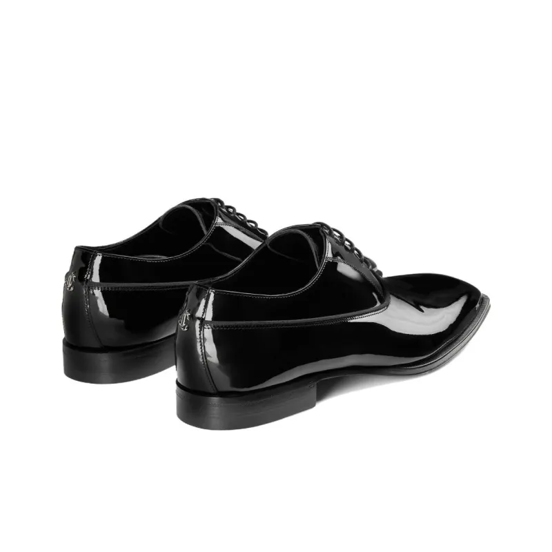 Jimmy Choo Foxley Patent Leather Oxford Shoes-3