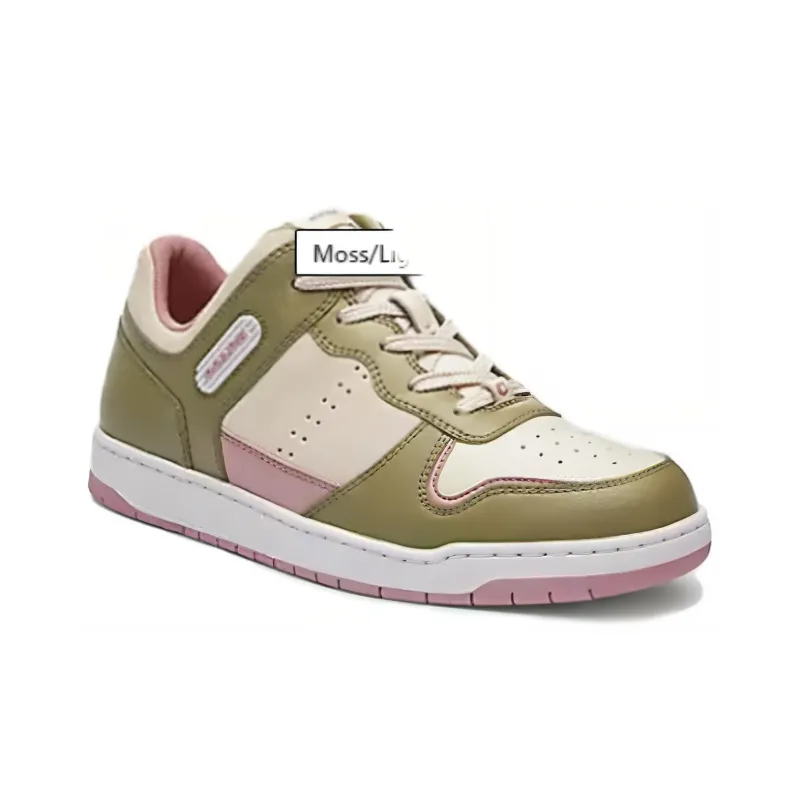 COACH Skateboard Shoes Women's Gold-2
