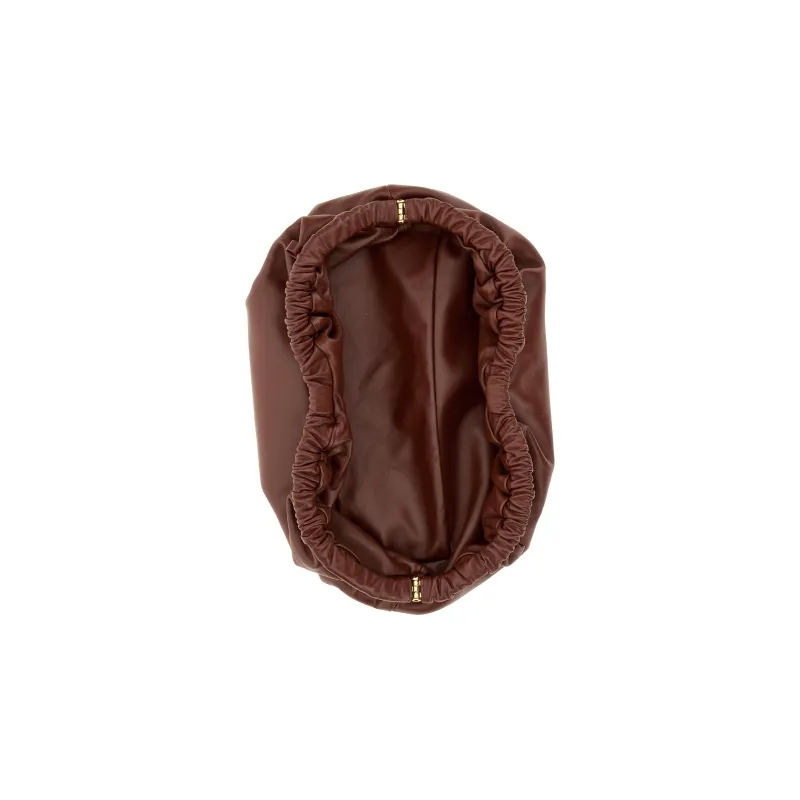 MANSUR GAVRIEL Leather Clutch Women's Brown-3