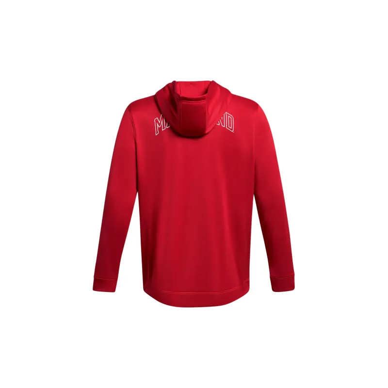 Under Armour University Of Maryland College Park Sweatshirt Men's Red-1