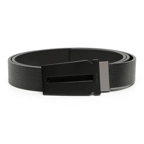 Ferragamo Double Adjus Leather Belt