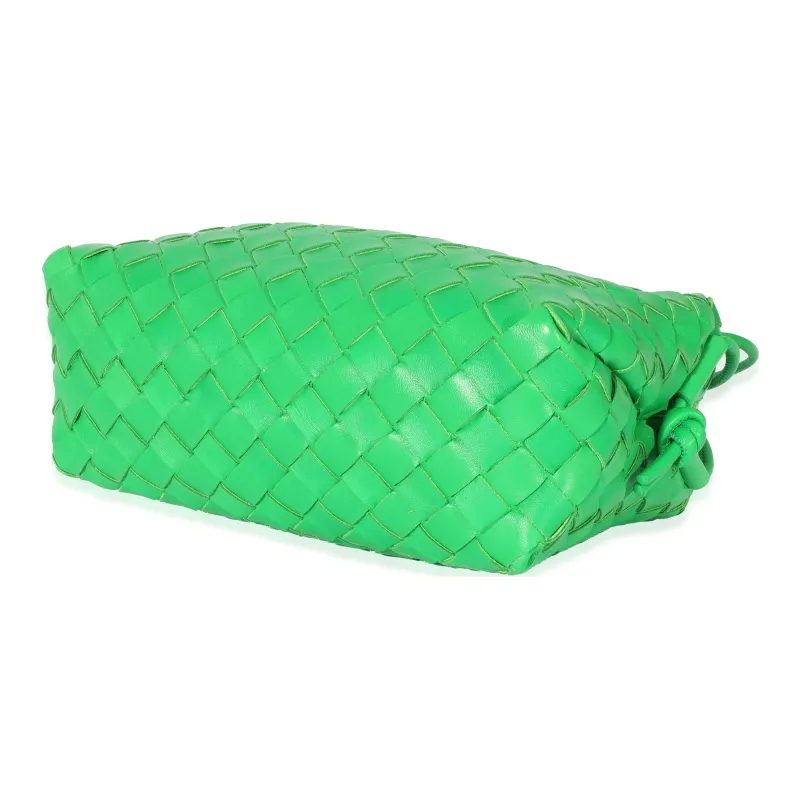 Bottega Veneta Loop Intrecciato Camera Bag Small Parakeet-3