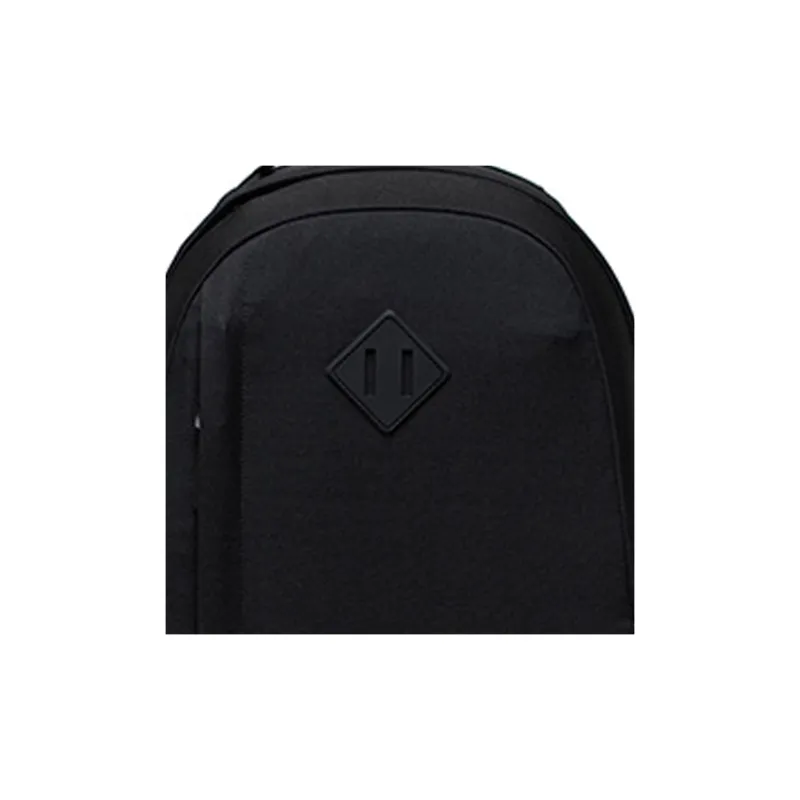 Herschel Recyclable Material Side Zipper Backpack Unisex Black-4